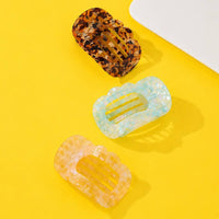 Tortoise Shell Jumbo Lay Flat Claw Clip