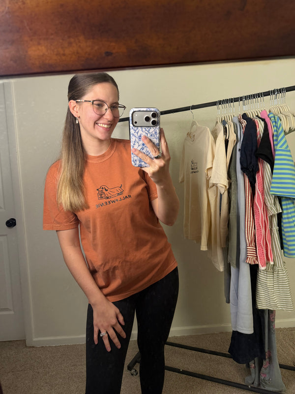 Halloweenie Comfort Colors Tee