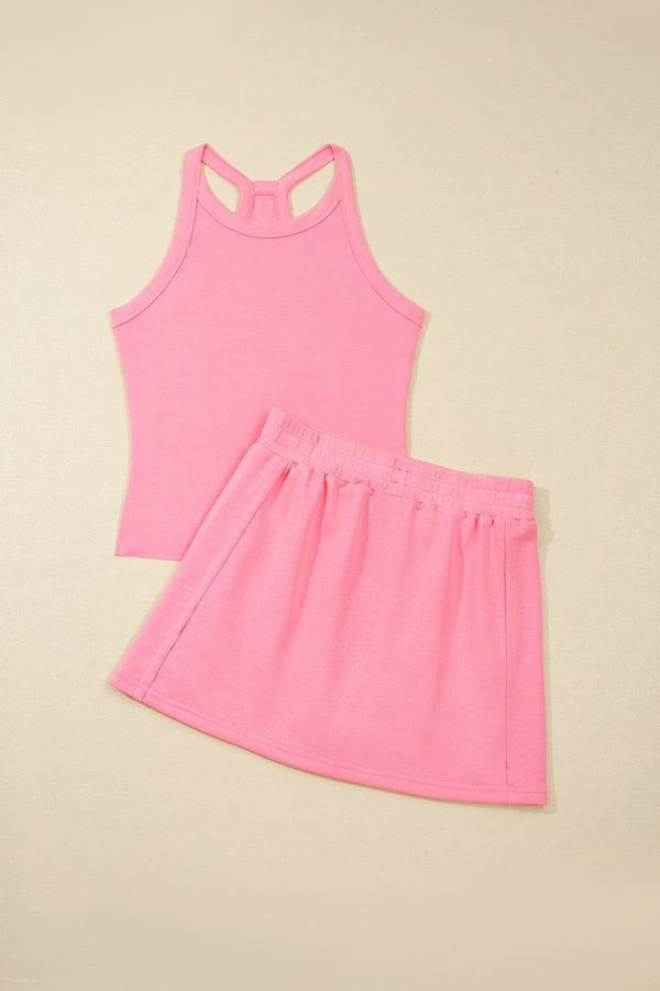 Pretty in Pink Skirt Set
