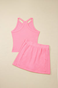 Pretty in Pink Skirt Set