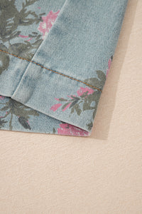 Petals & Denim Jumpsuit