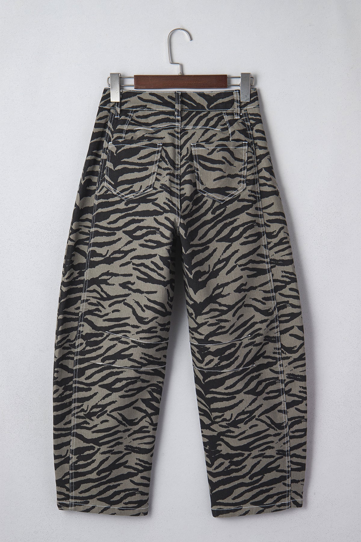 Zebra Barrel Jeans