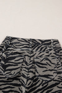 Zebra Barrel Jeans