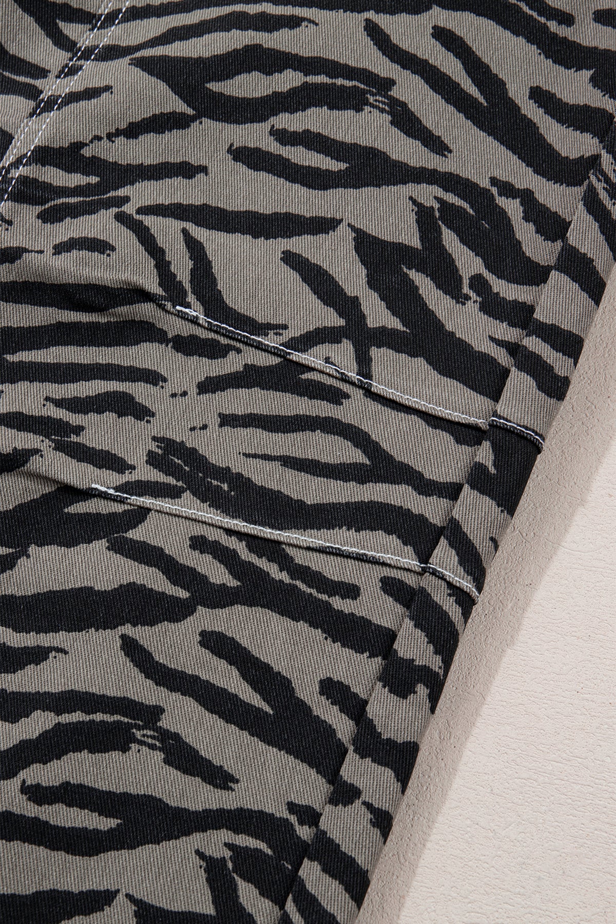 Zebra Barrel Jeans